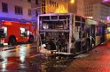 Stadtbus fing Feuer Koeln Muelheim Frankfurterstr Wiener Platz P076